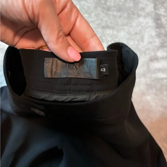 Black Wide leg Marie Claire Paints Euro side 42 which is is size 8 - Picture 5 of 6